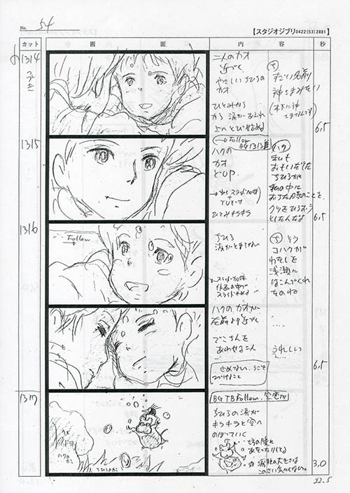 スタジオジブリ絵コンテ全集⑬ 千と千尋の神隠し 宮崎駿