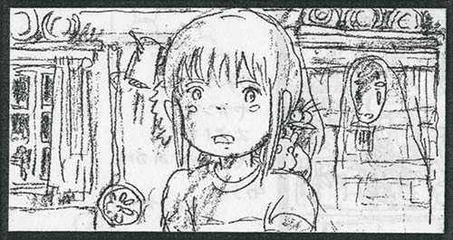 千と千尋の神隠し絵コンテ