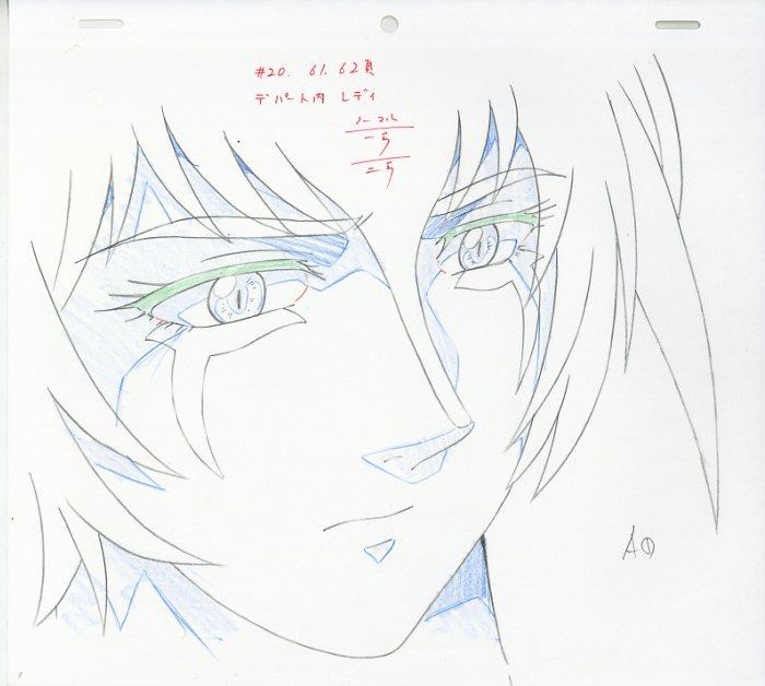 完璧わいふによる デビルマンレディー 原画 その他