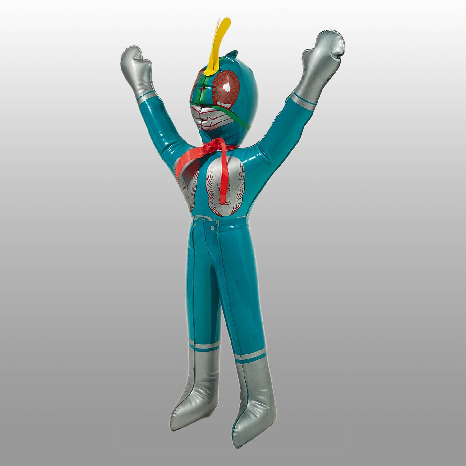 クジラクラウンほしいなぁ専用激レア 仮面ライダー ライダーマン　無版権 2004] 仮面ライダー 空ビ人形 緑 無版権