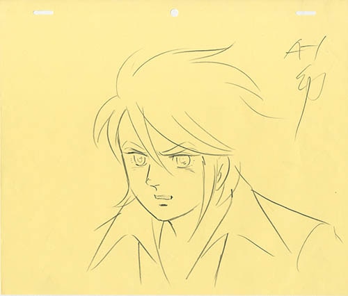 勇者ライディーン修正原画