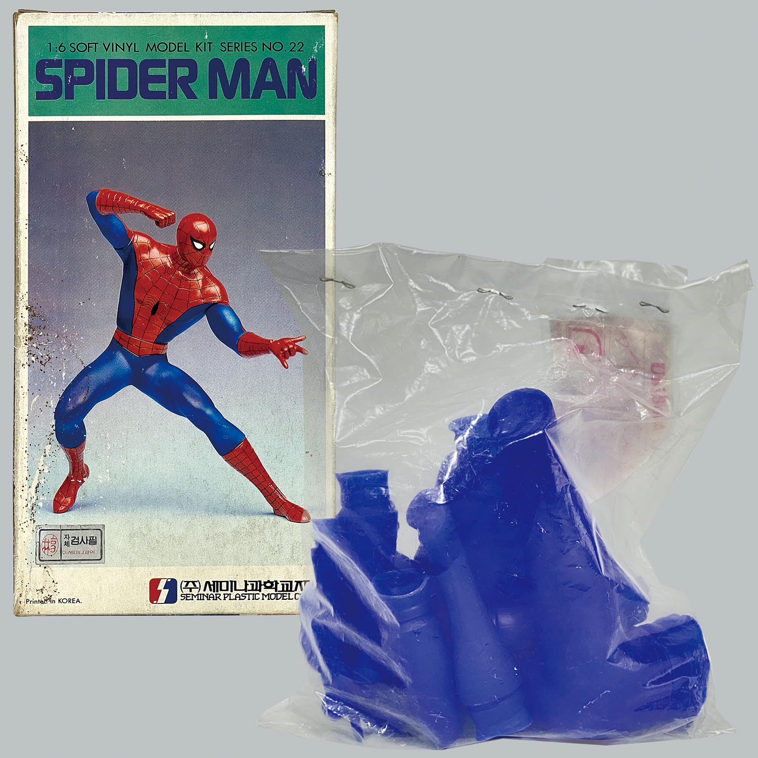 2918] SEMINAR PLASTIC MODEL スパイダーマン ソフトビニールモデルキット