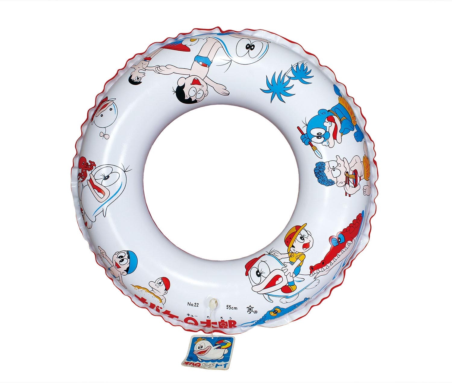 中嶋製作所 オバケのQ太郎 浮き輪 55cm No.22 赤