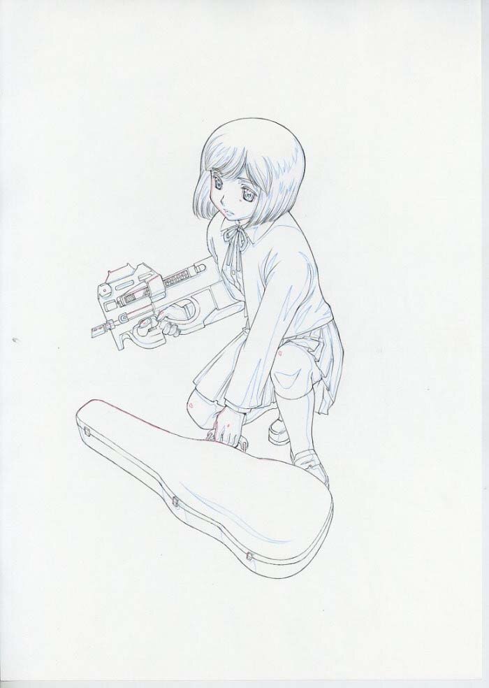 激レア ガンスリンガーガール 複製原画 激レア ガンスリンガーガール 複製原画 - メルカリ