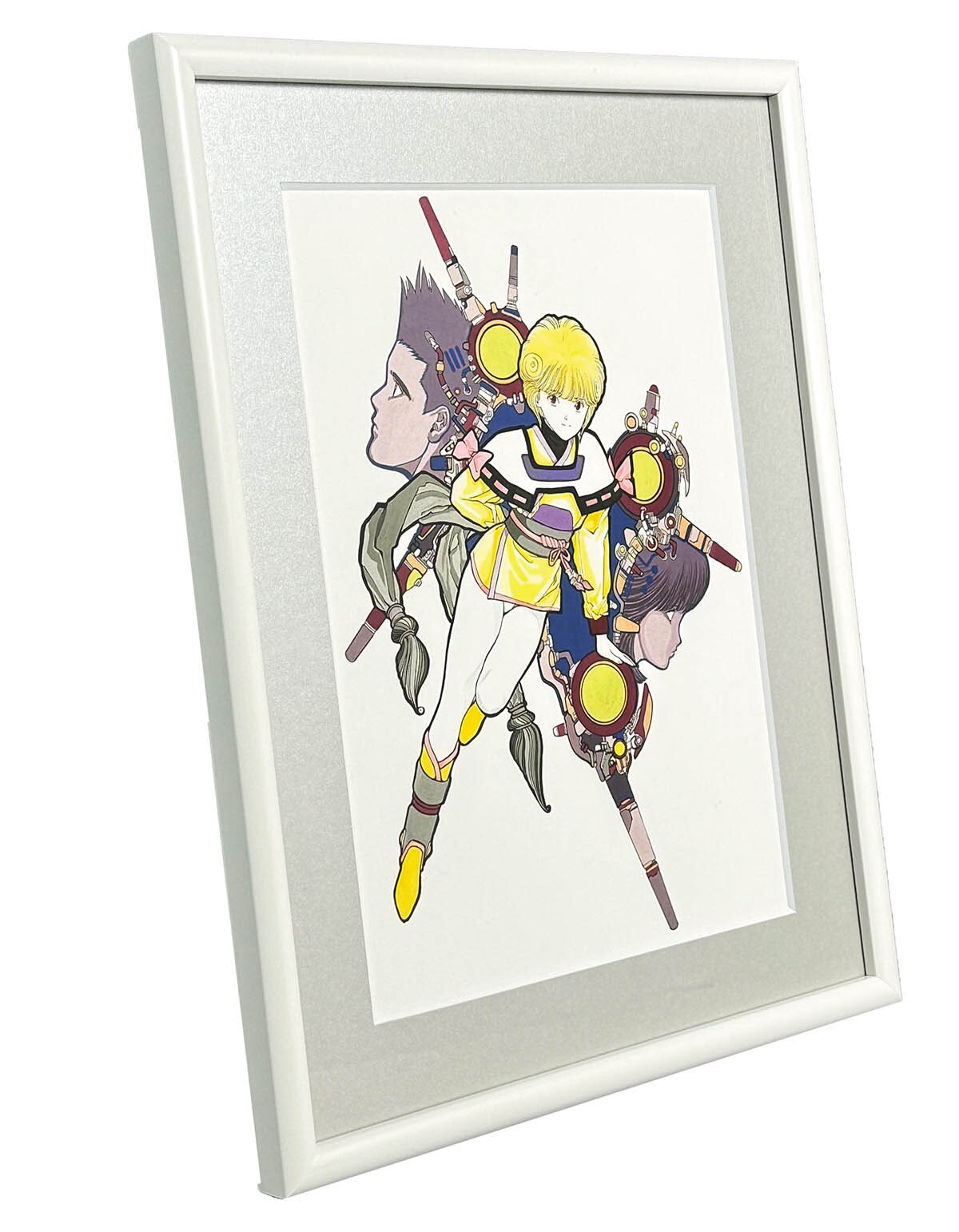 【超希少当選品】複製原画　複製原稿　電影少女　ラフ画　スケッチ画　桂正和 3151] 桂正和 カラー複製イラスト「電影少女」