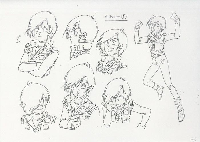 13枚 　OVA　クラッシャージョウ　設定資料集　◆検索用: セル画　アニメスタッフ用制作素材　settei　//@p3
