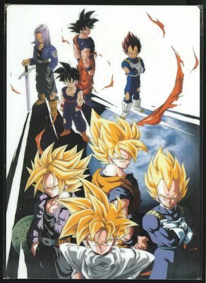 大きい 下敷き・番くじビジュアルマット ☆ドラゴンボール