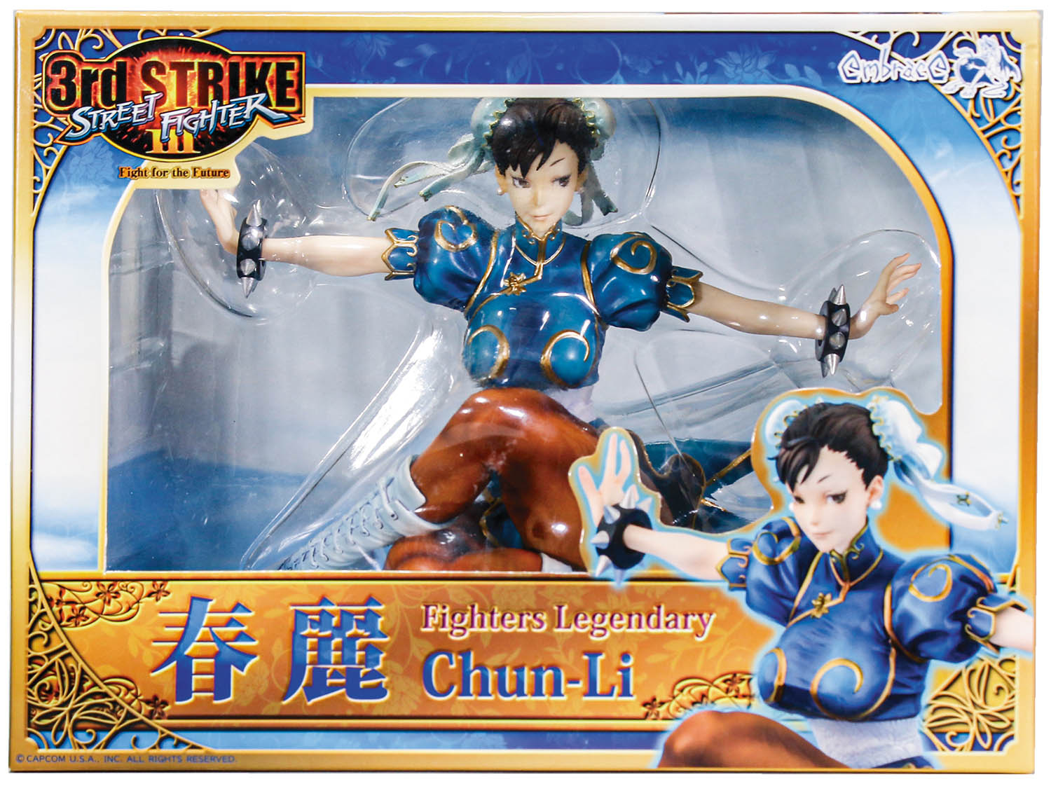 エンブレイスジャパン ストリートファイター Ⅲ 3rd strike 春麗 フィギュア capcom street fighter
