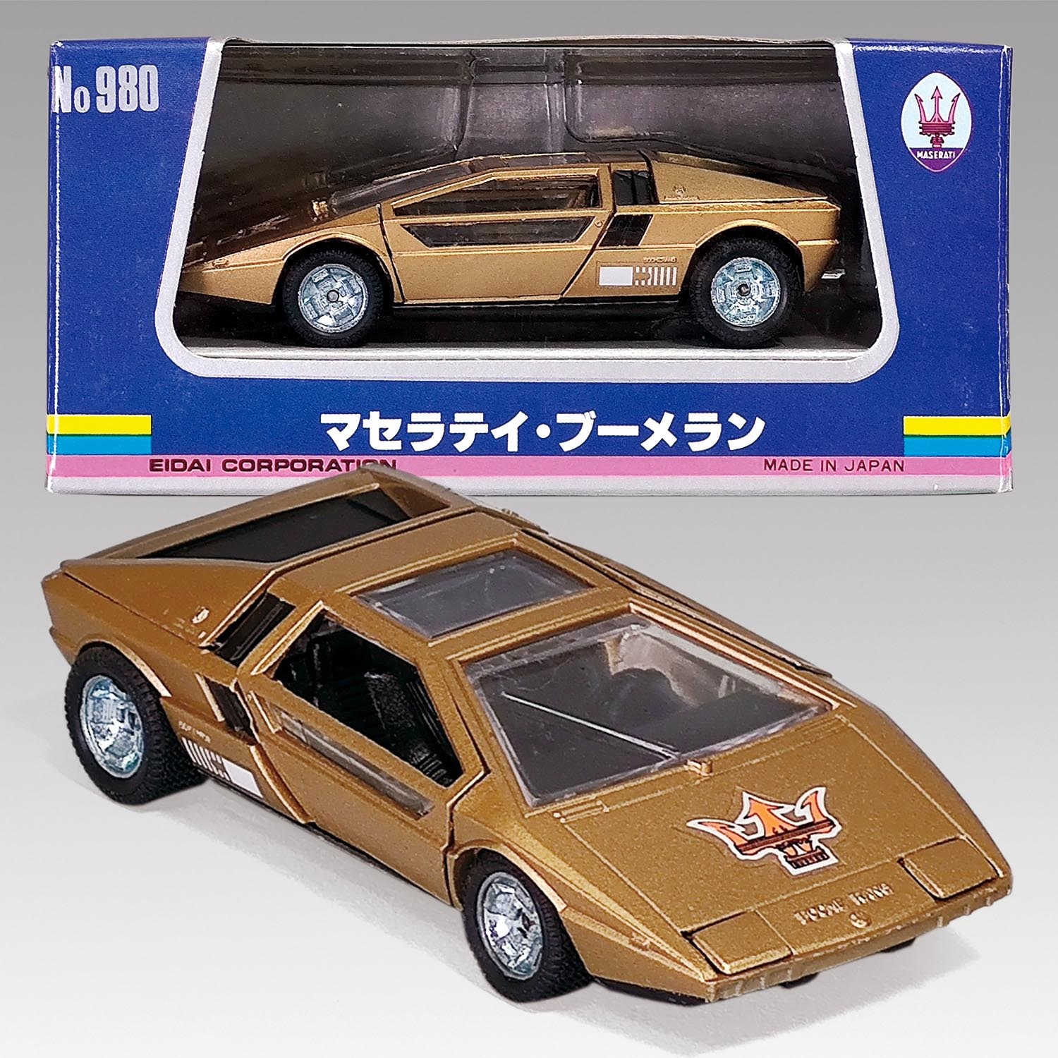 トップ 6407］ エーダイグリップ テクニカ43 マセラティ ブーメラン ミニカー