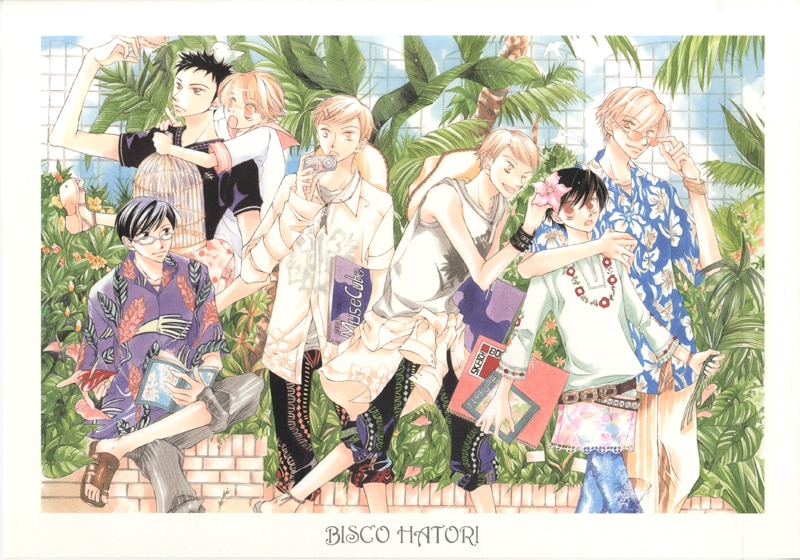 葉鳥ビスコ カラー複製原稿[千年の雪/桜蘭高校部]