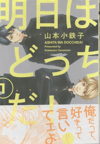 直筆サイン入】山本小鉄子「明日はどっちだ！」シリーズ／A4判
