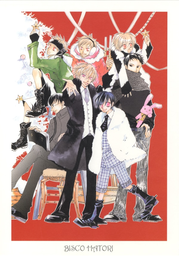葉鳥ビスコ カラー複製原稿[千年の雪/桜蘭高校部]