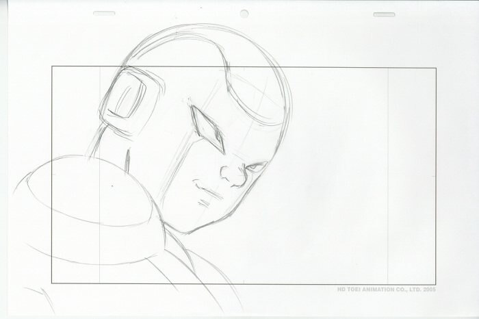ドラゴンボール超 ラフ原画 フリーザ