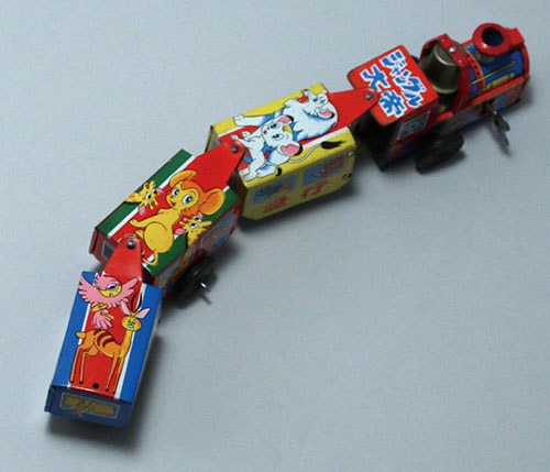 タカトク 日本製 フリクションブリキ ジャングル大帝 急行汽車