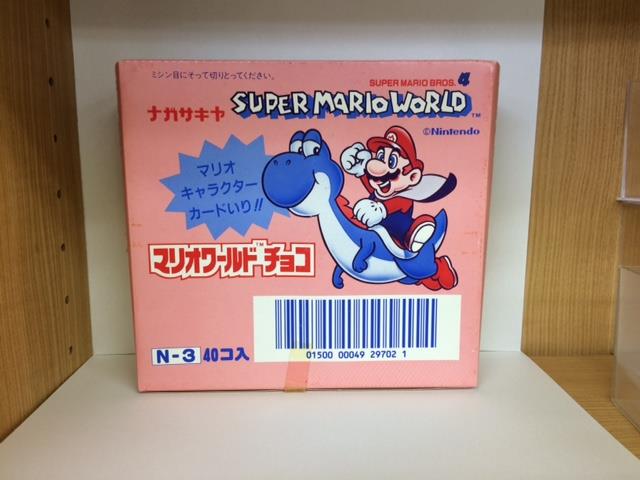 ナガサキヤ マリオワールドチョコ キャラクターカード入り 40コ入り