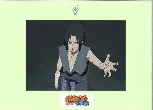 ナルト NARUTOの複製セル画うちはサスケ②