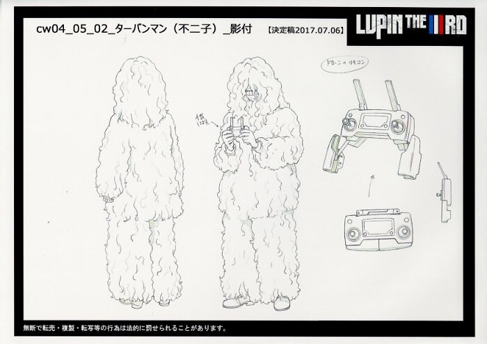 Amazon.co.jp: ルパン三世 PART5 設定資料 制作資料 【60枚