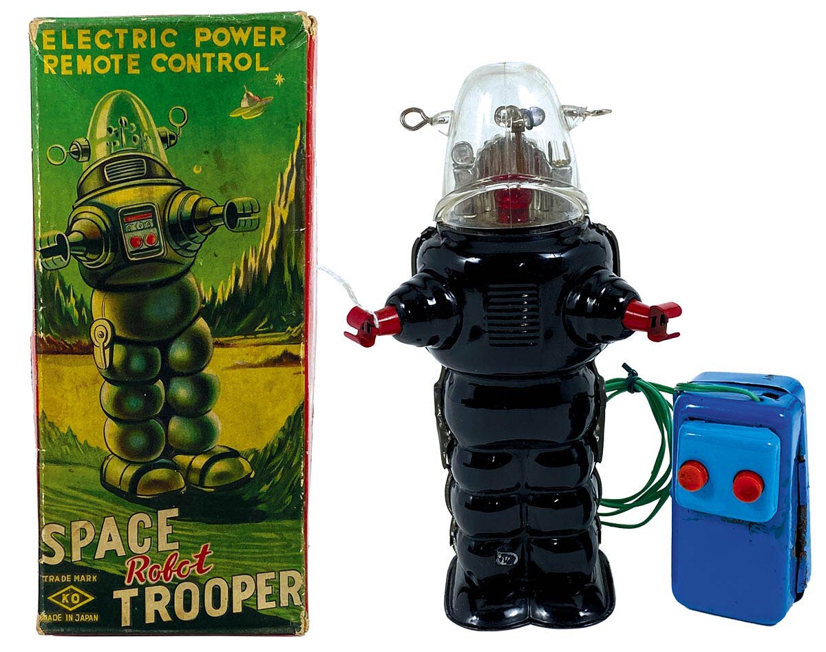Space robot trooper remote control version body black