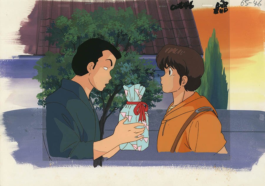 安*♡様 めぞん一刻　セル画 めぞん一刻セル