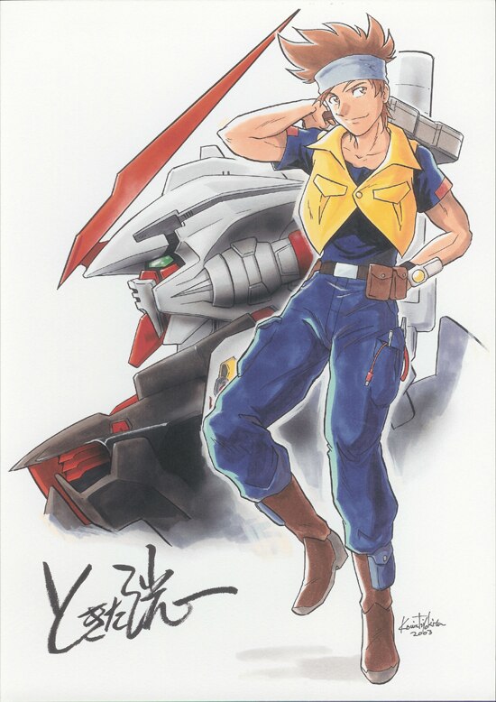 機動戦士ガンダムカラー複製原画3枚セット