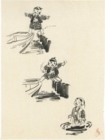 [3645] 椋陽児 直筆イラスト