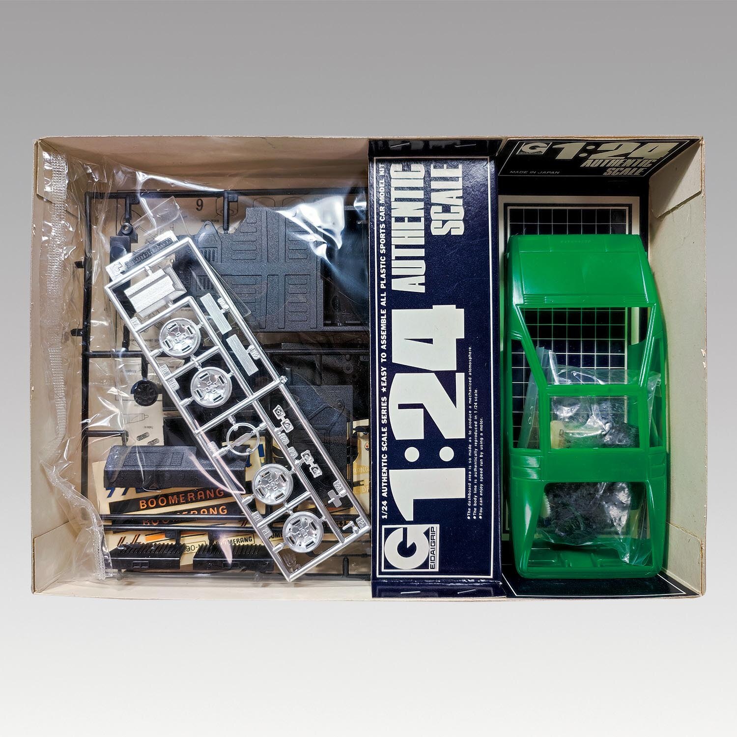 送料無料 永大グリップ 37 マセラティブーメラン 緑 1/28 EIDAI GRIP