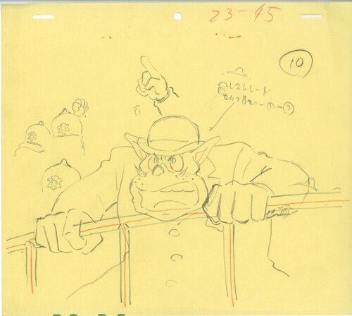 名探偵ホームズ 原画