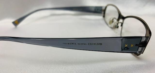 Jins One Piece Limited By Jins Glasses Sanji Image Gun Metallic Glasses Worn Item