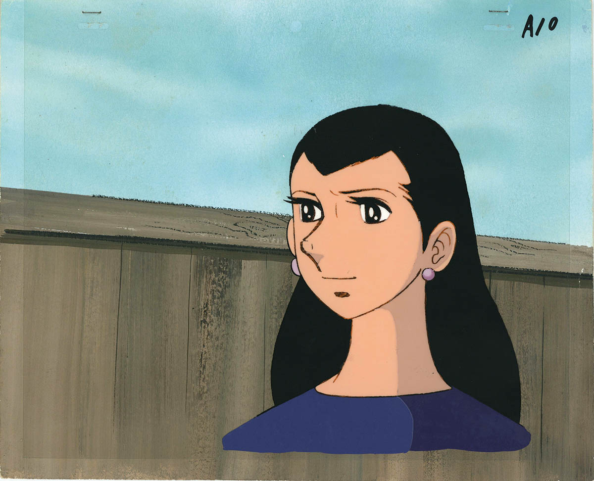 あしたのジョー 白木葉子 セル画 不合致直筆背景 :: Yahoo