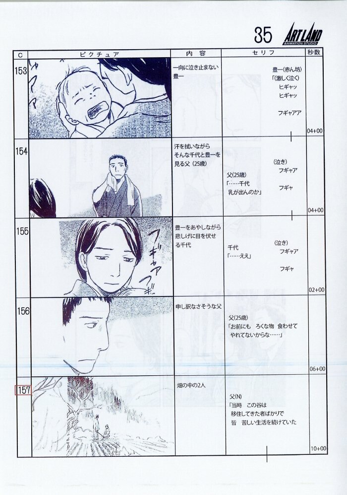 蟲師 絵コンテ