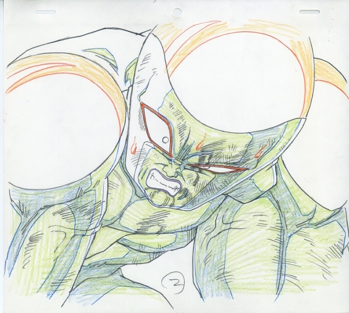 ドラゴンボールZ 原画 悟空/フリーザ