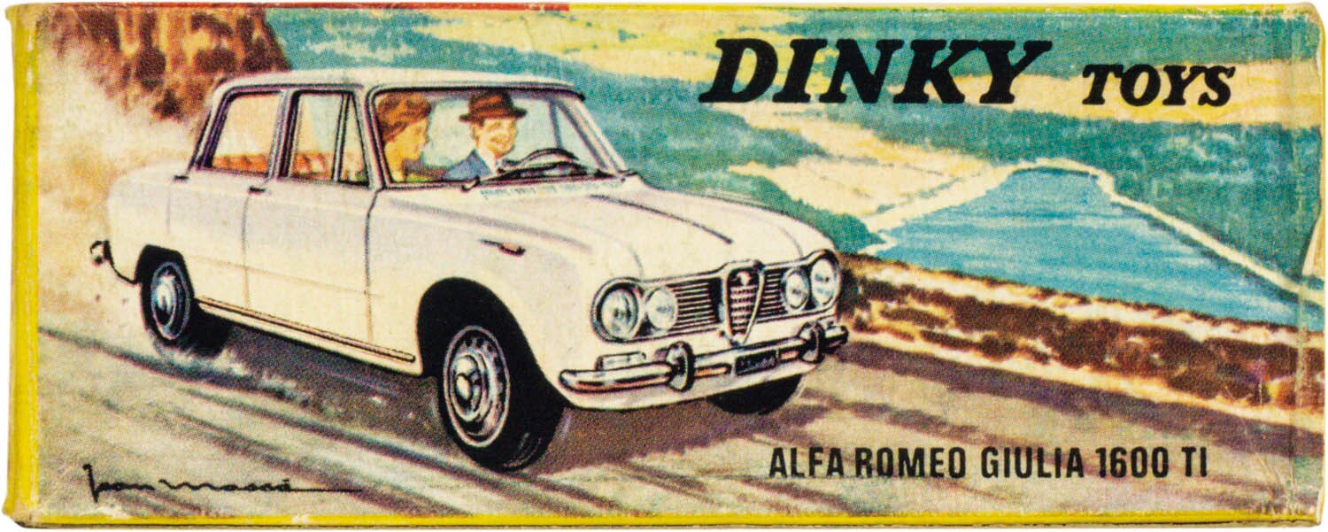 DINKY TOYS 514 アルファロメオ ジュリア1600TI（白）