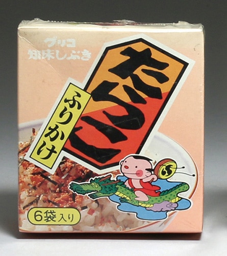 グリコ まんが日本昔ばなし 知床しぶき たらこふりかけ 6袋入り