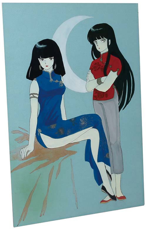 高橋留美子　直筆　ラフ画 Takahashi-Rumiko-original-art-