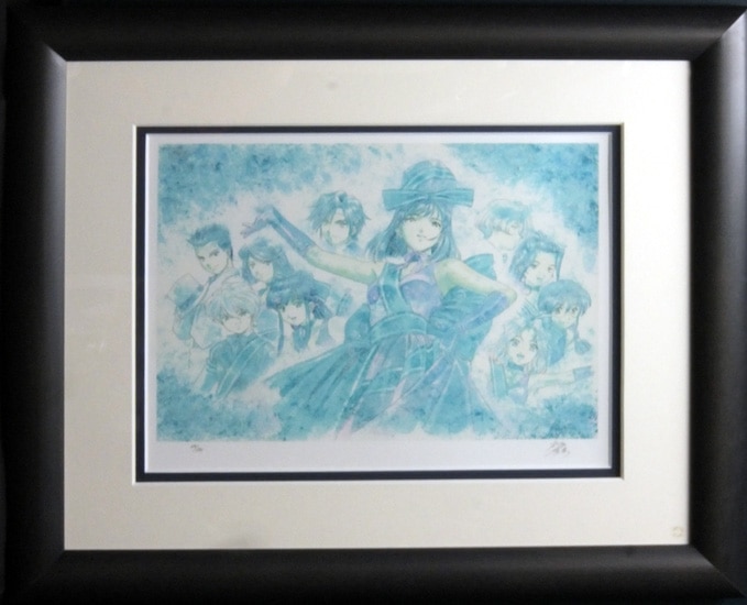 松原秀典 リトグラフ サクラ大戦「喝采」｜石版画・リトグラフ