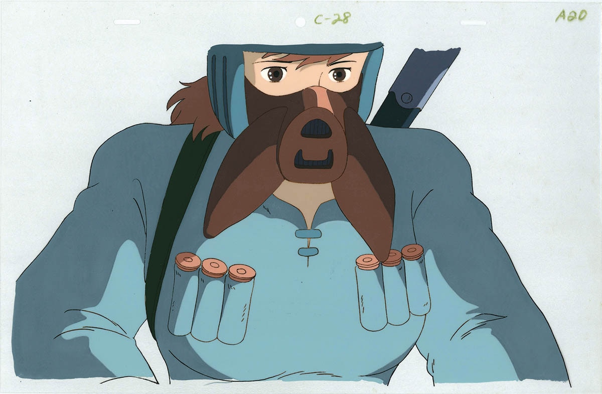 Nausicaa Of The Valley Of The Wind Cel Cel   Nausicaa