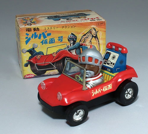 安価 ワタナベ アオシン/日本製 電動ミステリーアクション シルバー仮面号 ゲーム・おもちゃ・グッズ