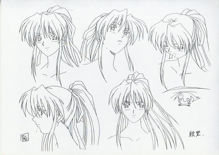 臭作　高部 臭作 絵コンテ・設定セット