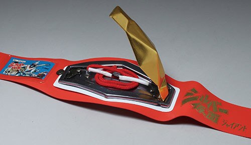 タカトク 日本製 シルバー仮面ジャイアントベルト