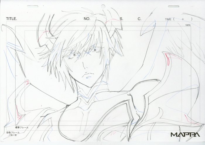 神撃のバハムート Virgin Soul ラフ原画
