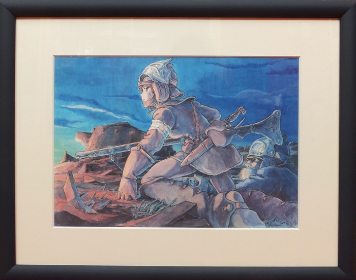 宮崎駿カラー複製イラスト トルメキア戦役 風の谷のナウシカ