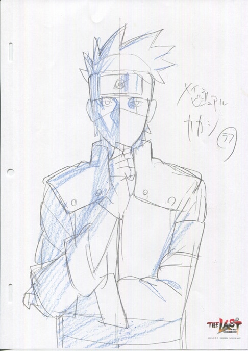西尾鉄也 複製イラスト12枚セット「THE LAST NARUTO THE MOVIE」