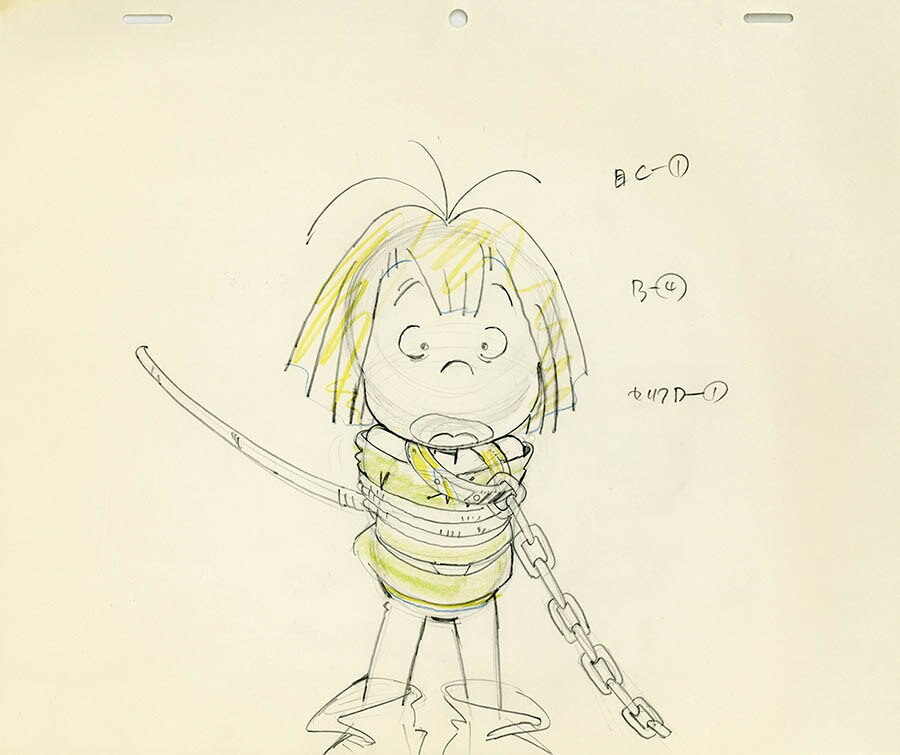 グリム童話 金の鳥原画