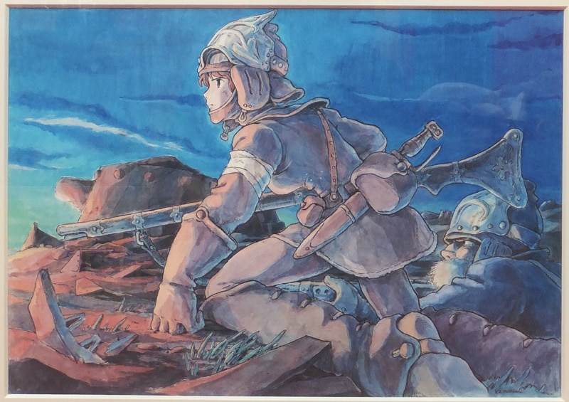 宮崎駿カラー複製イラスト[トルメキア戦役/風の谷のナウシカ]