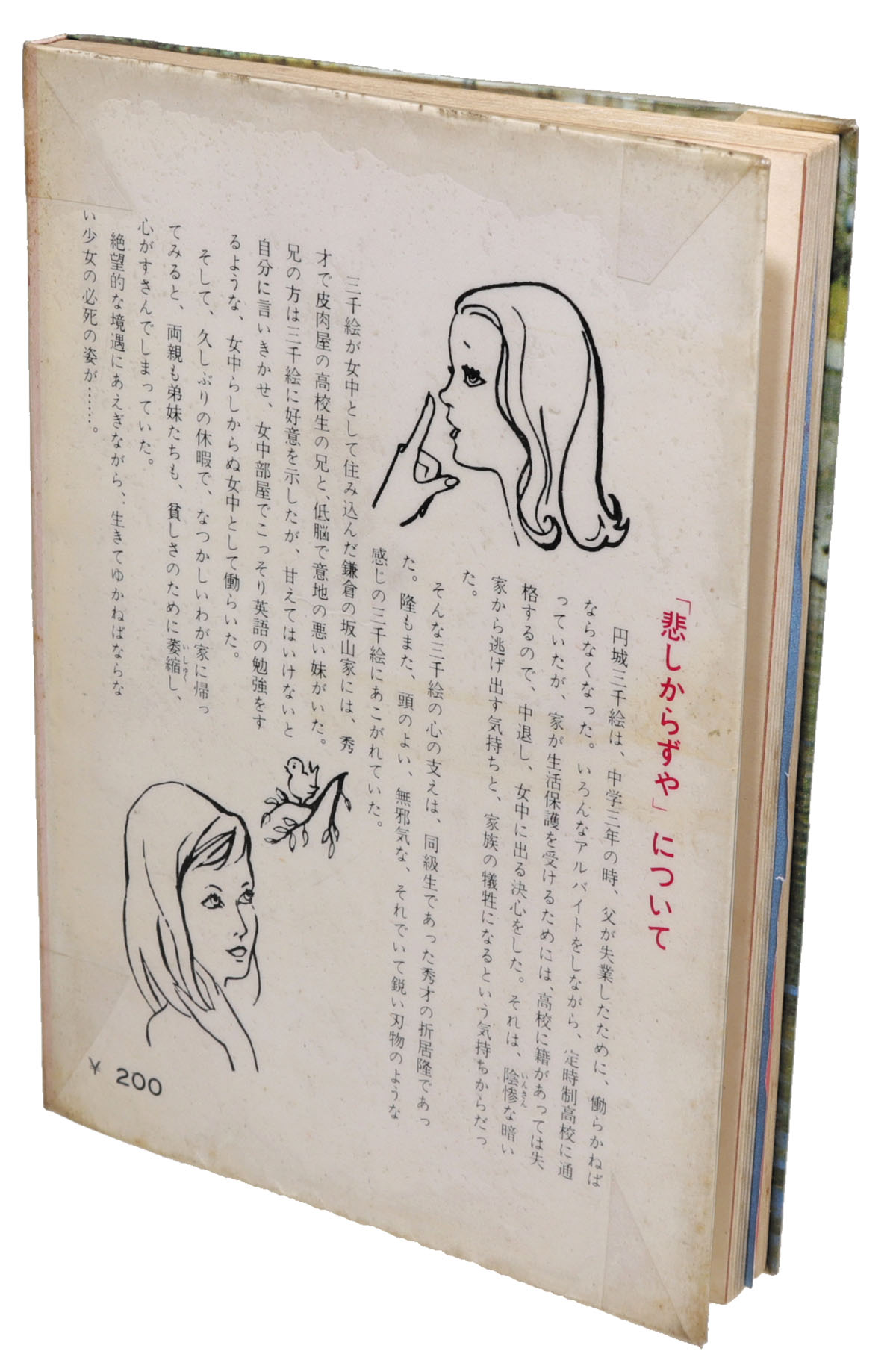 高谷玲子 【悲しからずや】 秋元書房 - 文学、小説