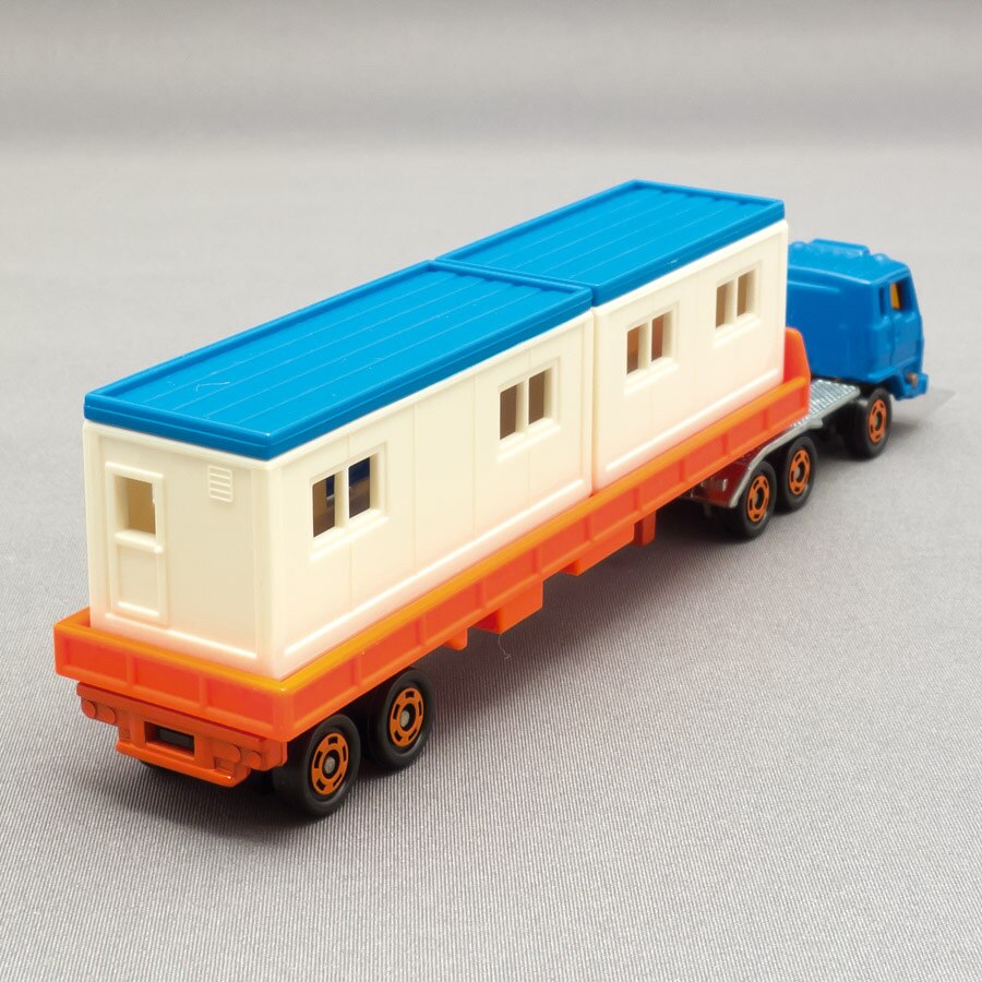 トミー ロングトミカ いすゞV12 ハウストレーラー 青キャブ