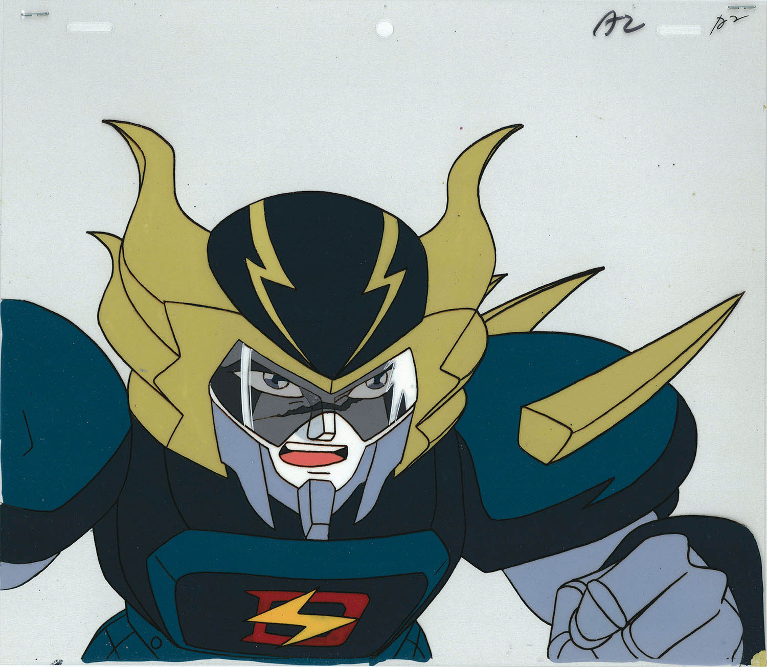 疾風！アイアンリーガー セル画 25枚セット サンライズ 手描きセル画。疾風！アイアンリーガー 疾風！アイアンリーガー セル