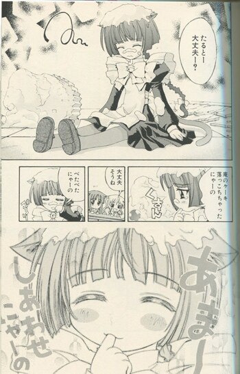 介錯 直筆サイン本 魔法少女猫たると 1巻