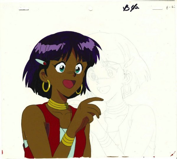 ふしぎの海のナディア ナディア セル画