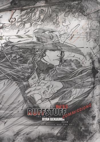 直筆イラストサイン本 Ryan Benjamin(ライアン・ベンジャミン) RUFFSTUFF VOL6.5 PG-9894